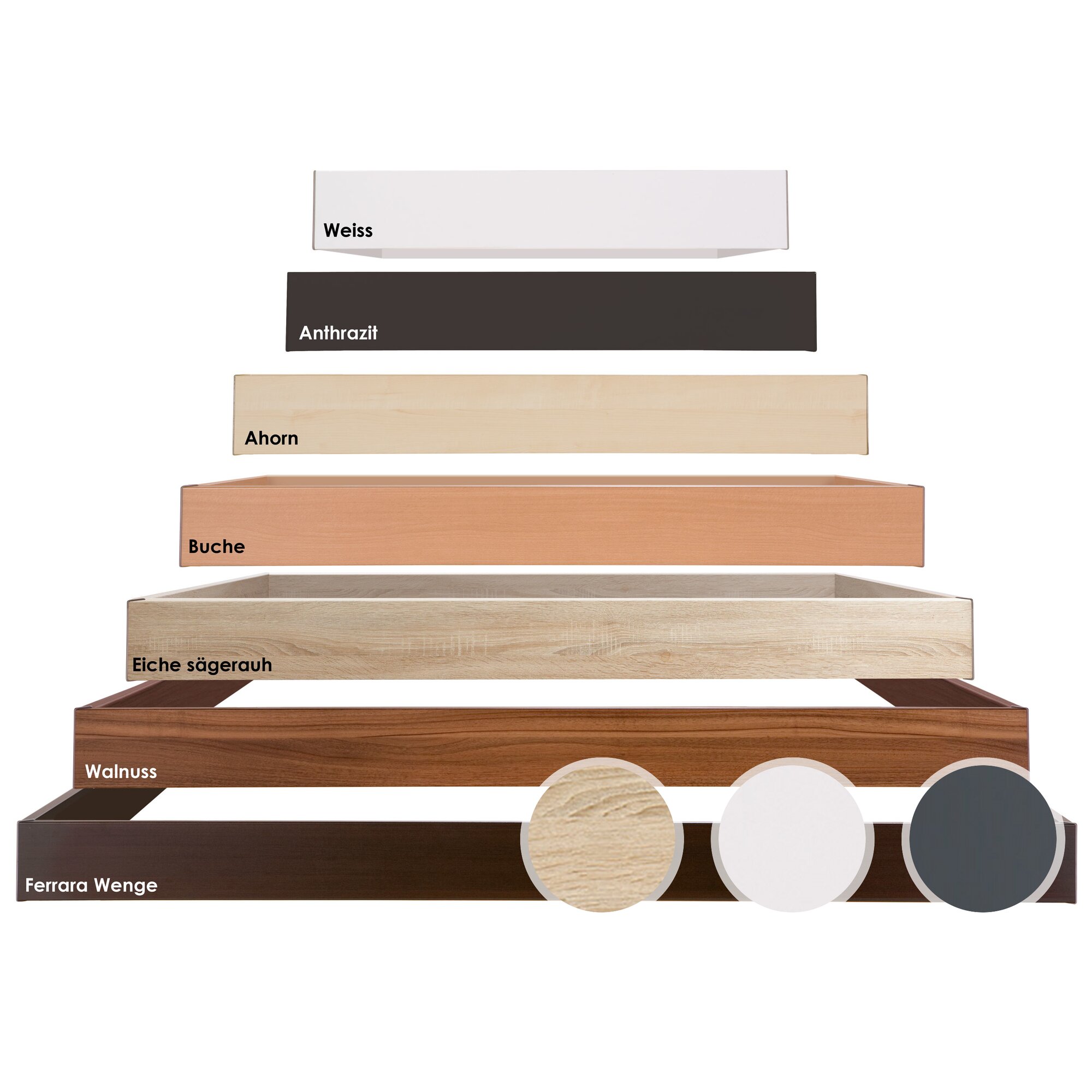 Hasena Movie-Line Bettrahmen Star 16 180x200 cm / Anthrazit Image