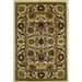 Rugs America Vista 1332-CRM Tabriz Cream Oriental Traditional Beige Area Rug 5 3 Round