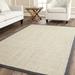 SAFAVIEH Natural Fiber Forrester Border Sisal Area Rug Marble/Grey 9 x 12