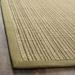 SAFAVIEH Natural Fiber Aspen Striped Sisal Runner Rug Green 2 6 x 8