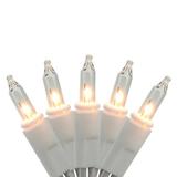 Sienna Lighting 20 Clear Mini Patio Umbrella Lights w/ Clips - Wire, Glass in White | 282 H x 0.5 W x 0.5 D in | Wayfair 644GV111