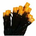 Sienna Lighting 20 Pre-Lit Battery Operated LED Wide Angle Christmas Lights - 6.25 ft in Orange/Green | Wayfair 24172811