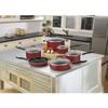 Cuisinart Advantage Non Stick 11 Pieces Aluminum Cookware Set Non Stick/Aluminum in Red/Brown | Wayfair 55-11R