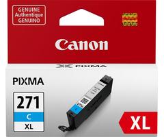 Canon CLI-271XL Ink Cartridge - Cyan - 0337C001