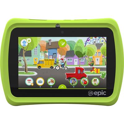 LeapFrog Epic - 7" - Kids' Learning Tablet - 16GB - Black/Green