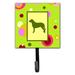 Caroline's Treasures Greater Swiss Mountain Dog Leash Holder & Wall Hook Metal in Gray/Green | 6.25 H x 4.25 W x 0.65 D in | Wayfair CK1082SH4