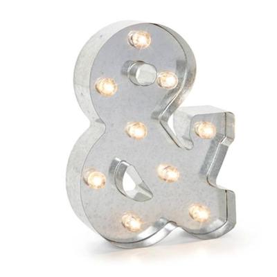 Darice 02902 - 5915-748 Galvanized Silver Letters and Symbols