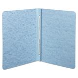 ACCO Pressboard Report Cover Prong Clip Letter 3 Capacity Light Blue