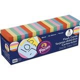 Pacon Blank Flash Cards with Dispenser Box 5 Assorted Colors Unruled 3 x 2 1000 Cards