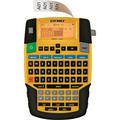 Dymo Rhino 4200 Labelmaker - Label Tape - 0.24 0.35 0.47 0.75 - LCD Screen - Battery - 6 Batteries Supported - AA - Alkaline - Black Yellow - QWERTY Barcode Printing -