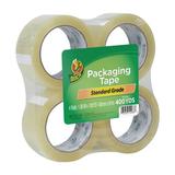 Duck Standard Packing Tape 1.88 in x 100 yd Clear 4 Pack