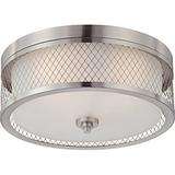 Nuvo 60-4691 - Fusion - 3 Light Flush Dome Fixture w/ Frosted Glass