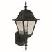 Forte Lighting - Coach - 1 Light Outdoor Wall Lantern-16 Inches Tall and 6