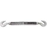 BARON 17-1/2X12 Turnbuckle 1500 lb Weight Capacity Hook Fitting A Hook Fitting B Galvanized Steel