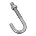 National Manufacturing 5706304 0.37 x 3.75 in. Zinc Plated J-Bolt