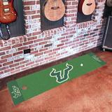 FANMATS Collegiate NCAA Syracuse University Putting Green 72 in. x 18 in. Non-Slip Indoor Only Door Mat Synthetics | Wayfair 12813