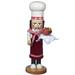 Kurt Adler Steinbach Santa Chef Nutcracker Wood in Brown | 19 H x 9.4 W x 7.6 D in | Wayfair ES1956