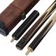 CUESOUL Classic Handmade 57" Rosewood 3/4 Piece Snooker Cue with Cue Case and Extension (CSSC009)