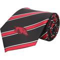 Men's Arkansas Razorbacks Woven Poly Striped Tie