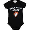 Infant Black Oklahoma State Cowboys Arch & Logo Bodysuit