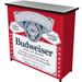 Trademark Global Budweiser Mini Bar Metal in Black/Gray | 36 H x 15 D in | Wayfair AB8000-LBL