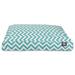 Majestic Pet Products Chevron Pillow Polyester in Green/Blue | 4 H x 27 W x 27 D in | Wayfair 78899560553