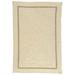 Colonial Mills 4 x 6 Beige and Tortilla Brown Reversible Rectangular Area Rug