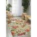 Nourison Fantasy Floral Cream 3 6 x 5 6 Area Rug (4x6)