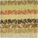 SAFAVIEH Soho Kent Floral Wool Area Rug Sage/Multi 6 x 6 Square