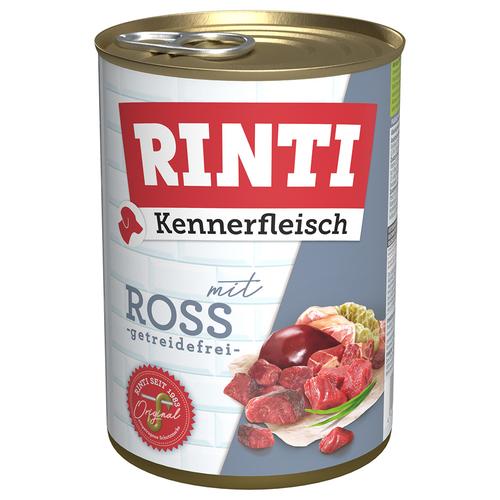 12x400g Kennerfleisch Ross RINTI Hundefutter nass