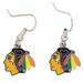 Chicago Blackhawks WinCraft Primary Dangle Earrings