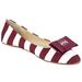 Mississippi State Bulldogs LillyBee U Womens Removable Bow Flats