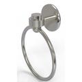 Allied Brass Satellite Orbit One Wall Mounted Towel Ring Metal in Gray | 7.5 H x 6 W x 2 D in | Wayfair 7116G-SN