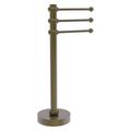 Allied Brass 3-Swing Arm Countertop Towel Stand Metal in Yellow | 15 H x 8 D in | Wayfair 973T-ABR