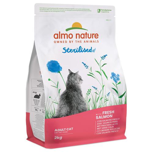 2 kg Almo Nature Holistic Sterilised Lachs & Reis Hundetrockenfutter