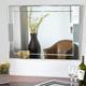 Francisca Large Frameless Wall Mirror