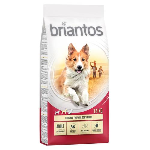 14kg Adult Huhn & Reis Briantos Hundefutter trocken