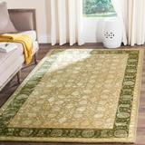 SAFAVIEH Silk Road Barrfind Border Wool Area Rug Ivory/Sage 7 6 x 9 6