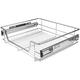 Heavy Duty Kitchen Pull Out Wire Basket Base Unit Storage in Various Sizes (600mm (Actual Width = 514mm))