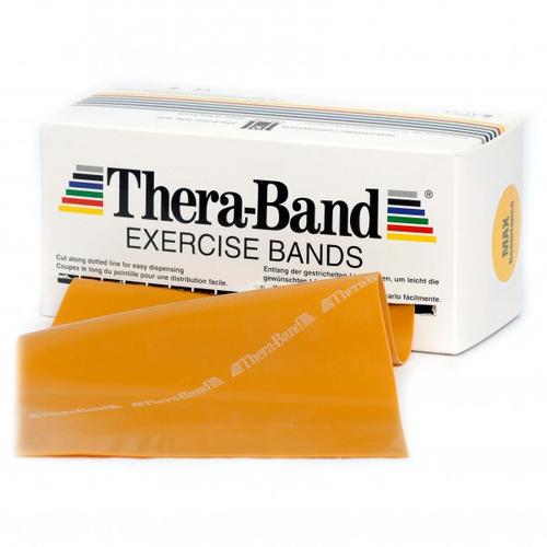 Thera-Band - Übungsband - Fitnessband Gr 12,8cm x 5,50m gold