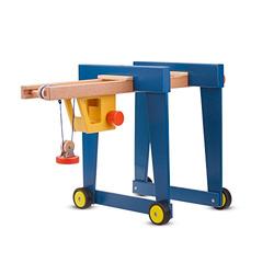 New Classic Toys ref 0930 Toy Container Crane with Wheels