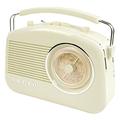 Konig Stylish Retro Table Radio - Beige