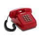 Opis PushMeFon cable: Landline Phone like 80s Phone/Retro Telephone/Corded Telephone/Analogue Phone/Corded Phone/Old Telephone/Retro Phone/Cord Phone with classic Metal Bell (red)