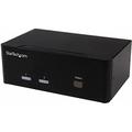 StarTech.com 2 Port VGA KVM Switch - Dual VGA - Hot-key & Audio Support - 1920x1200 KVM Switch - KVM Video Switch (SV231DVGAU2A)