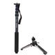 Andoer® Telescopic Adjustable Portable Aluminium Alloy Photography Monopod Unipod with Support Stand Monopod Base Mini Tripod for DSLR Camera Camcorder