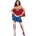 Rubie's Official DC Comics Wonder Woman Ladies Costume, Adult Superhero Fancy Dress