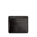 Maxwell Scott Mens Luxury Leather Credit Card Holder | The Marco | Handmade in Italy | Night Black