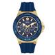 Guess Men's Chronograph Quartz Watch with Silicone Strap – W0674G2