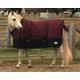 Rhinegold Breathable Konig Outdoor Horse Turnout Rug Burgundy 5'6"