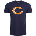 New Era Chicago Bears T Shirt NFL Team Logo Navy - XXL